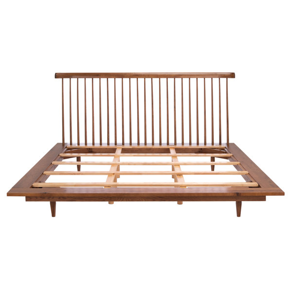 Solid Wood Slat Bed AllModern